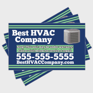 Relax HVAC Sticker