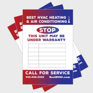 Gradual Log HVAC Sticker